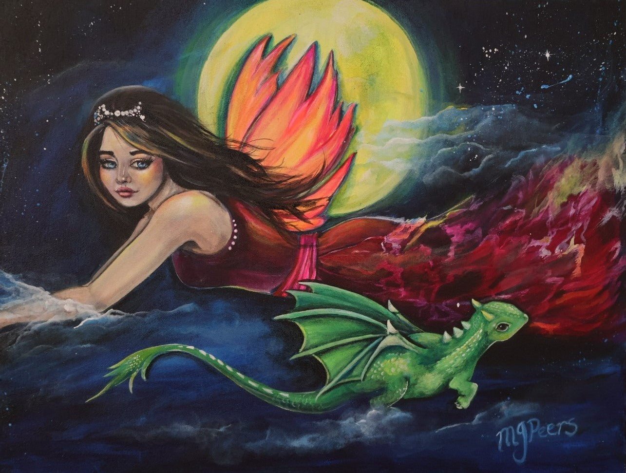Night Flight Print